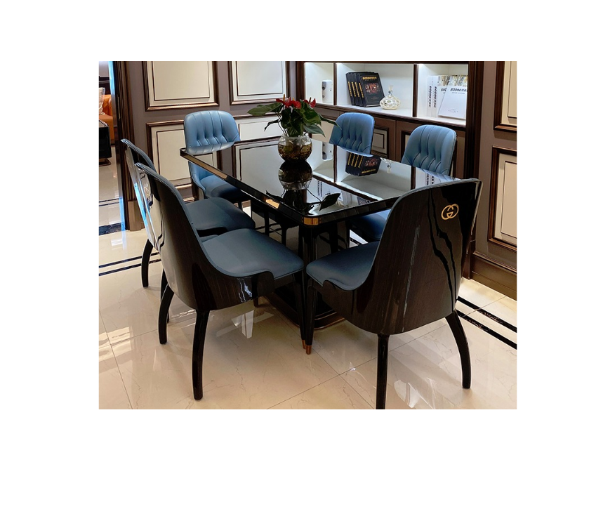 solid wood rectangular dining table