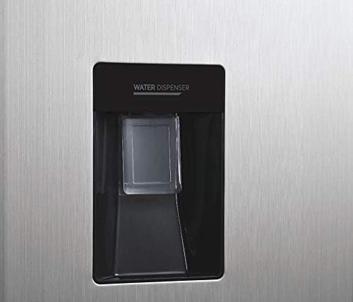 Hoover HHSBSO6174XWDK Freestanding  Fridge Freezer, Total No Frost, 521L Total Capacity, 90.2cm Wide, No Plumbing Water Dispenser, Stainless Steel [Energy Class E]