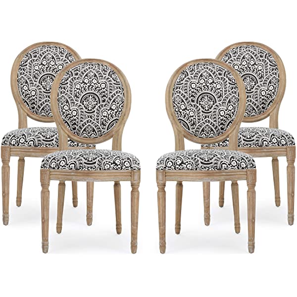 Christopher Knight Home Phinnaeus Beige Fabric Dining Chair (Set of 2), 2-Pcs Set Beige 2-Pcs Set