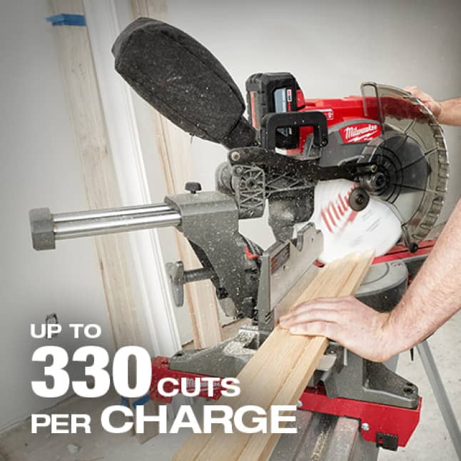 with less downtime due to recharging batteries