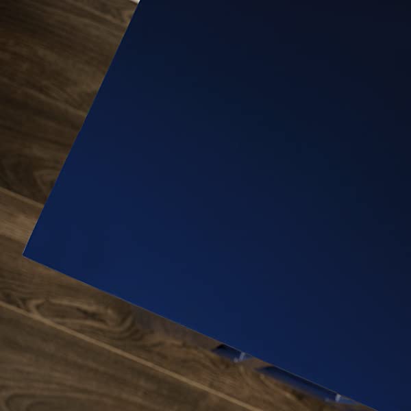 Sauder Shoal Creek Display Cabinet, Indigo Blue finish