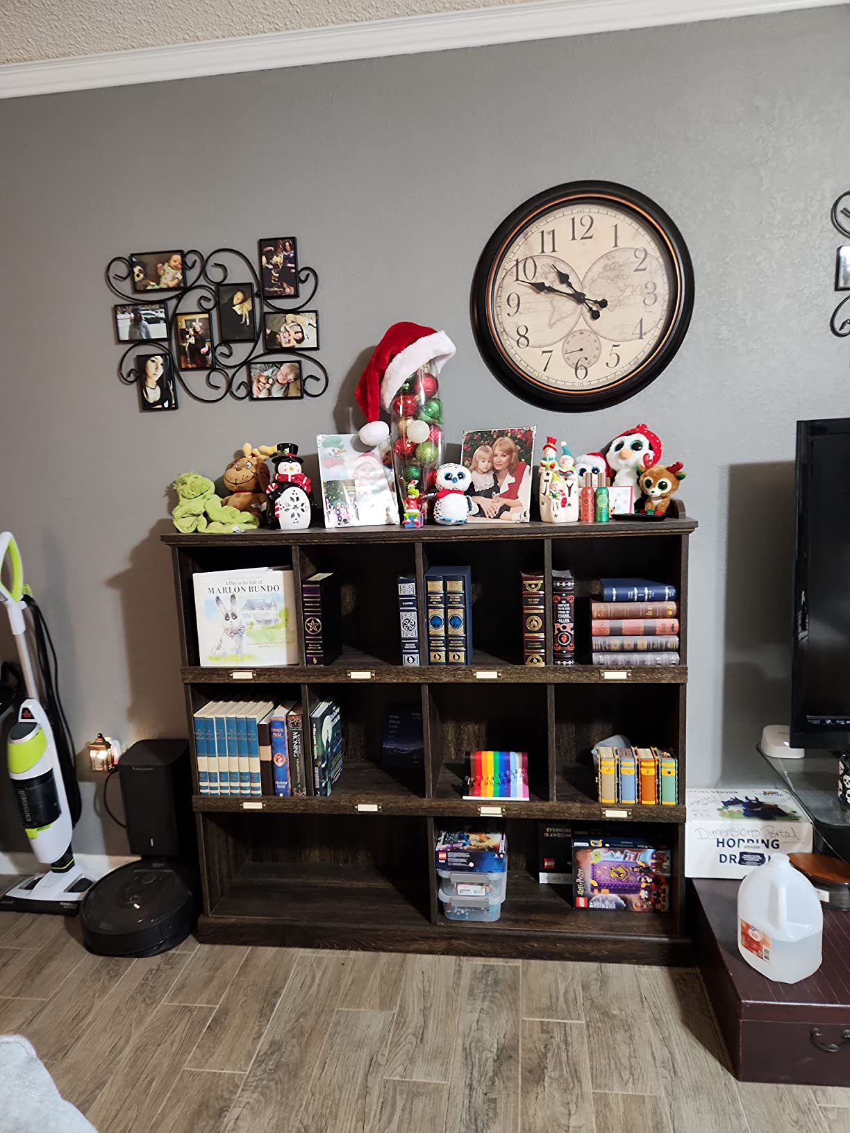 【Furniture】Sauder Barrister Lane Bookcase, Iron Oak finish