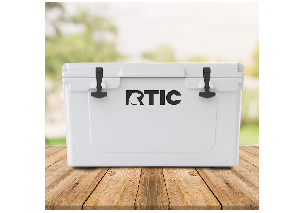 RTIC Hard Cooler Insulated Portable Ice Chest Box for Beach, Drink, Beverage, Camping, Picnic, Fishing, Boat, Barbecue