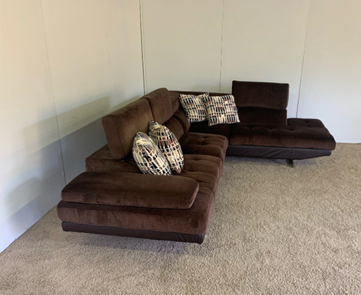 Modern Sectional – Brown