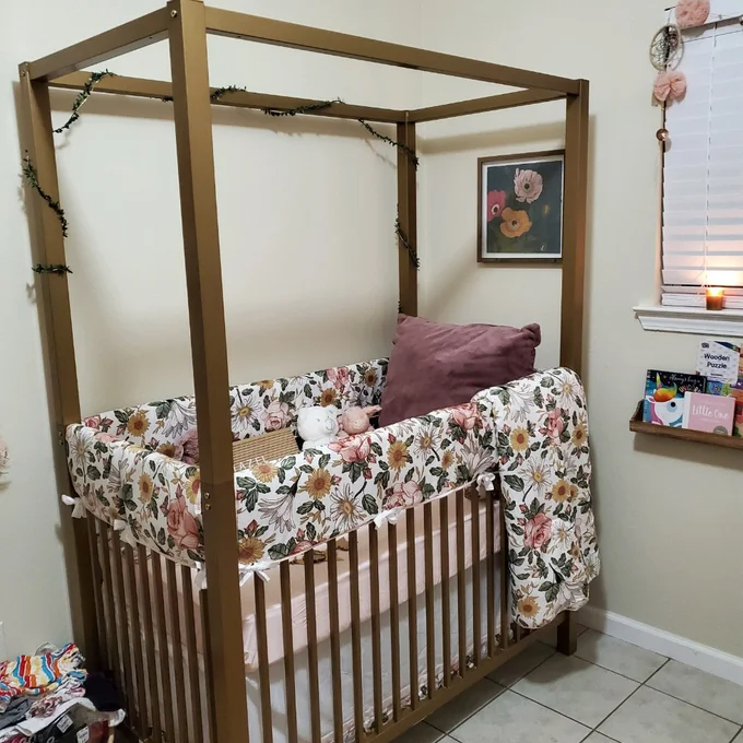 【Baby&Kids】Monarch Hill Haven Canopy Crib