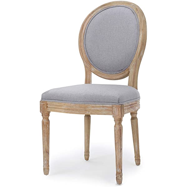 Christopher Knight Home Phinnaeus Beige Fabric Dining Chair (Set of 2), 2-Pcs Set Beige 2-Pcs Set