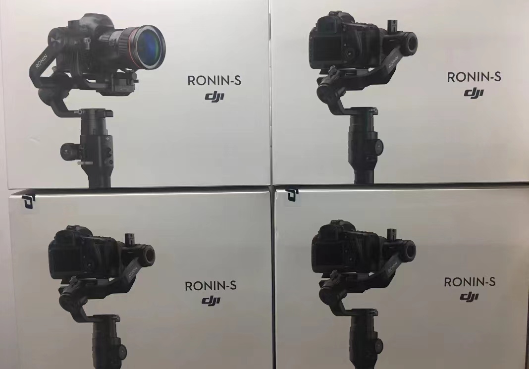 The new DJI Ronin S series stabilizer.