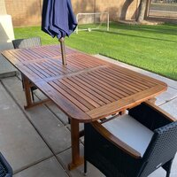 Harbison Rectangular 6 - Person 55'' Long Dining Set with Cushions