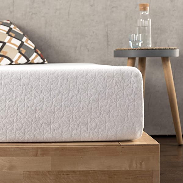 Best Price Mattress 10 Inch Memory Foam Mattress, Calming Green Tea Infusion, Pressure Relieving, Bed-in-a-Box, CertiPUR-US Certified, Full Full 10