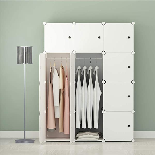 Aeitc Portable Wardrobe Closets 14