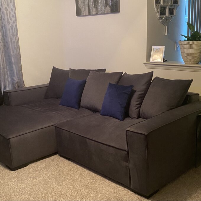 【Furniture】Madison 2 - Piece Upholstered Chaise Sectional