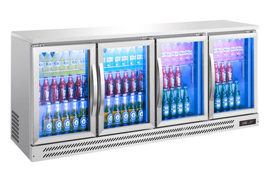 Clear bar freezer bar bar beer cabinet refrigerated display cabinet commercial freezer clear bar three-door refrigerator beverage cabinet