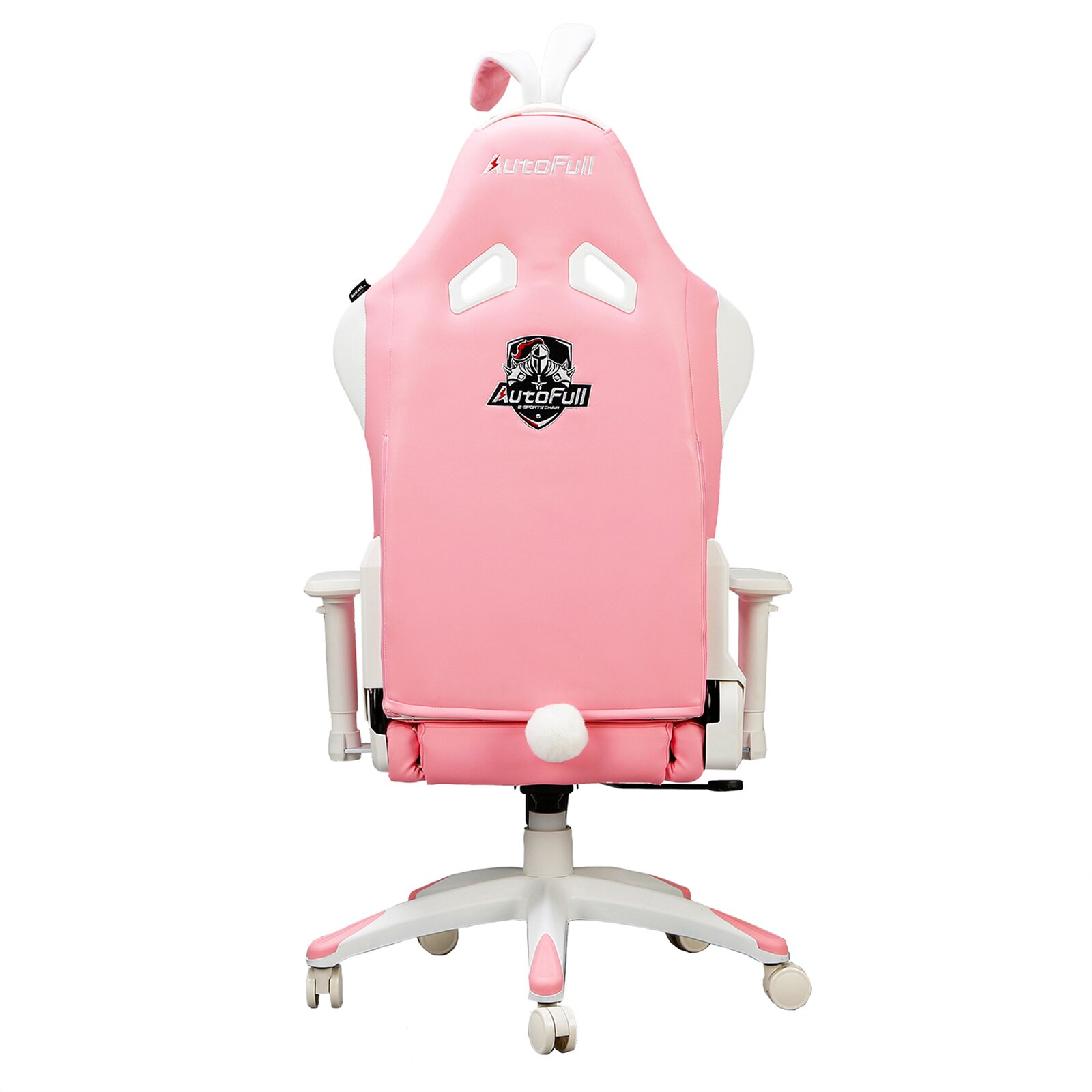 【Furniture】Racing Game Chair Autofull Adjustable Reclining Ergonomic Swivel PC in Pink