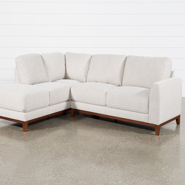 Amherst Cobblestone 2 Piece 114″ Sectional With Left Arm Facing Chaise