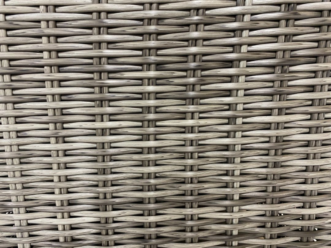 Chimes - Stone Grey Milan Deluxe Corner Dining Set With Firepit Table