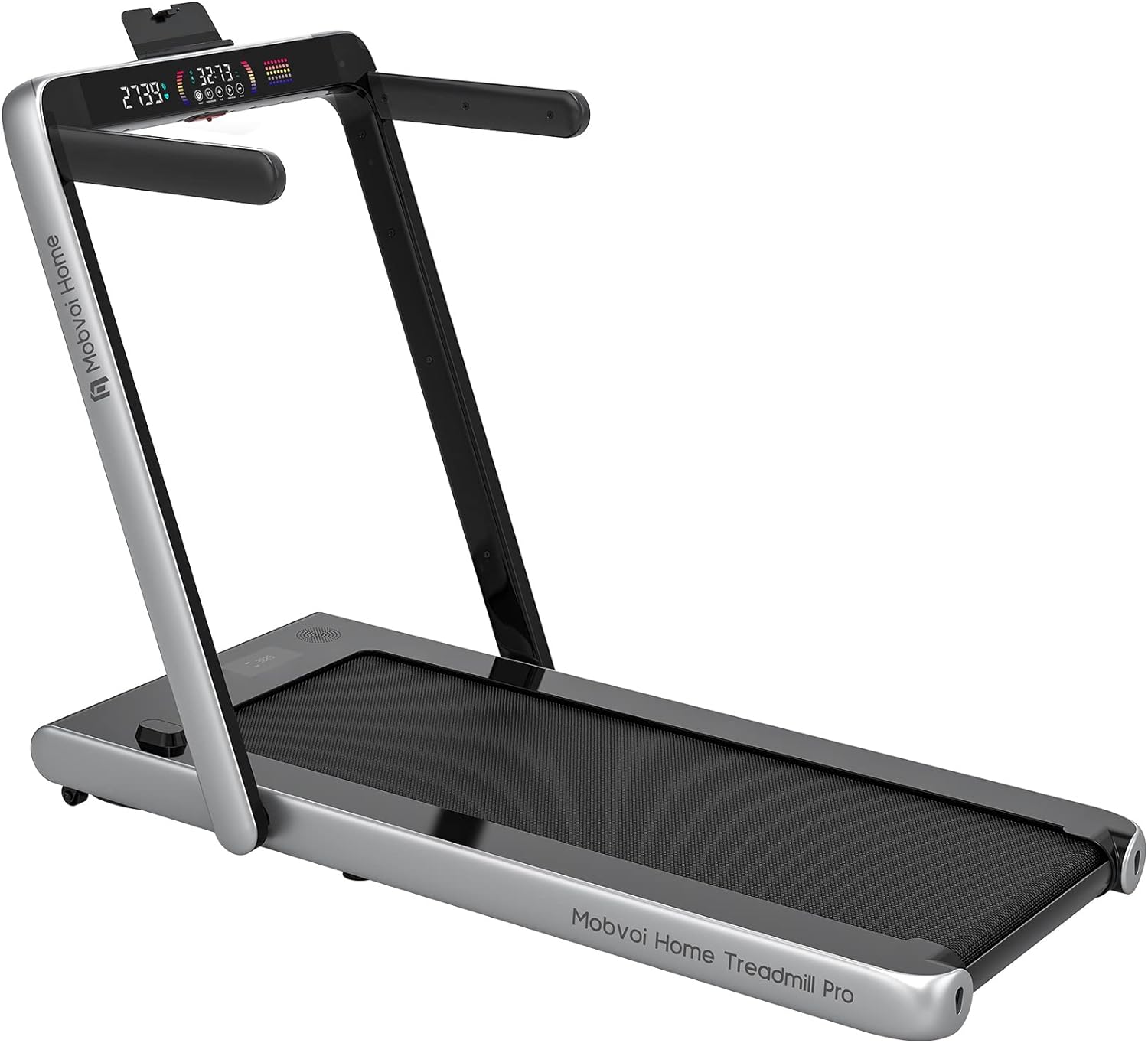 Mobvoi Home Treadmill Pro, Foldable Treadmill for Home, Compatible with Smartwatches, Virtual Training Trails, Running and Walking Workout Modes, Bluetooth Speaker, Remote Control, Fitness Exercise