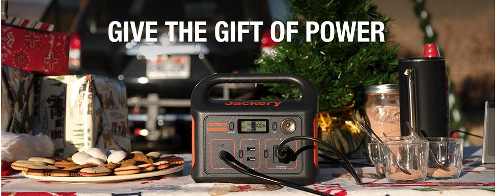 Jackery Solar Generator 240, 240Wh Backup Lithium Battery, 110V200W Pure Sine Wave AC Outlet, Solar Generator for Outdoors Camping Travel Hunting Emergency