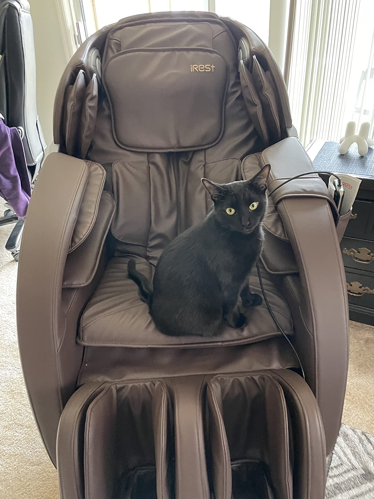 【Furniture】iRest SL Track Massage Chair Recliner, Full Body Massage Chair with Zero Gravity