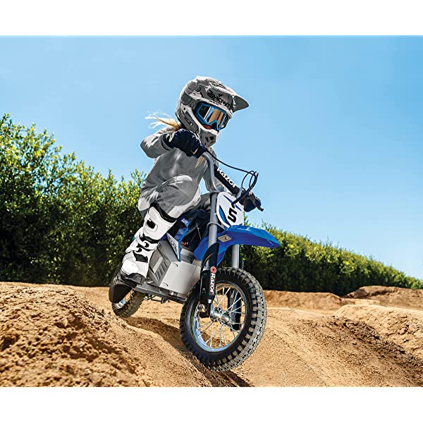 Razor Dirt Rocket Electric Motocross Off-Road Bike - SX350, SX500, MX350, MX650 Models Mx650 (Yellow) Standard Packaging