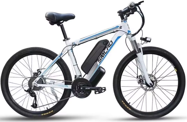 1000W 48V 17.5Ah Electric Fat Tire Bike 26