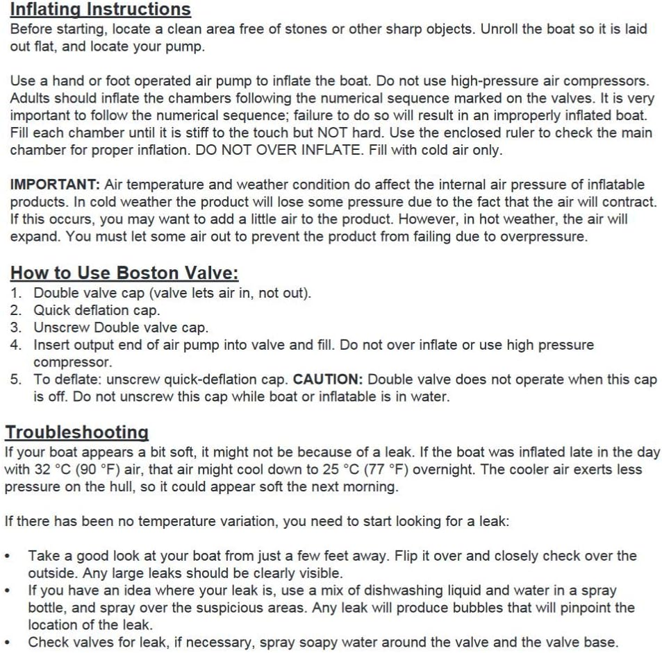 Intex Excursion Inflatable Boat Series Excursion 5