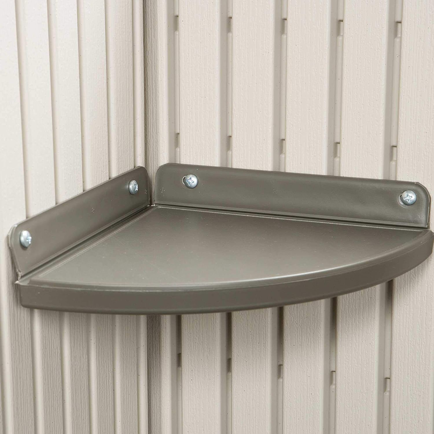 Lifetime 60079 Outdoor Storage Shed, Desert Sand, 15 x 8 ft - Double Door