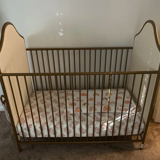 【Baby&Kids】Piper 2-in-1 Convertible Upholstered Crib