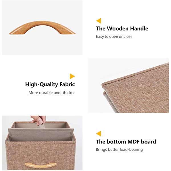 CubiCubi Dresser Organizer with 7 Drawer, Furniture Storage Tower Unit for Bedroom Hallway Entryway Closets, Dresser Clothes Storage with Sturdy Steel Frame Wood Top, Chocolate