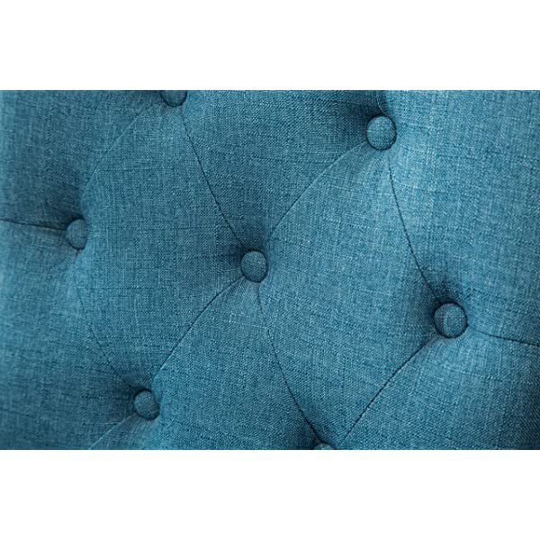 Roundhill Furniture Habitanian 6-Piece White Wash Dining Set with Tufted Chairs and Bench, Beige