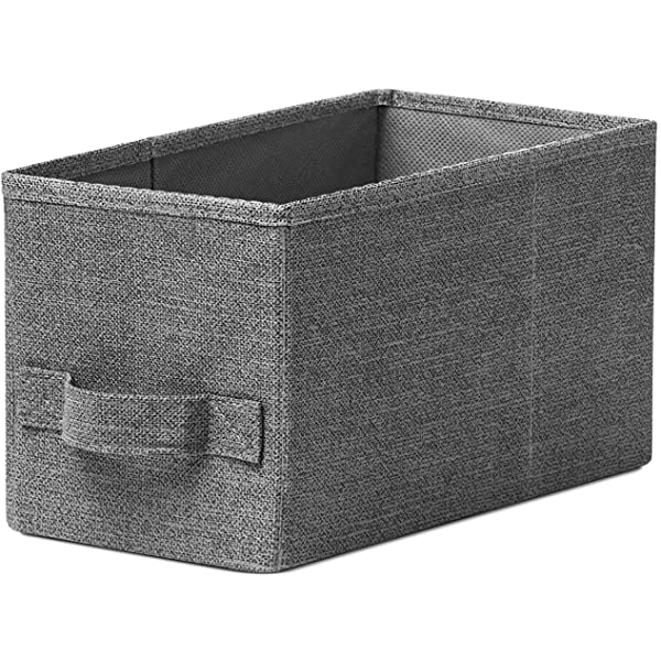 7 Drawers Dresser - Furniture Storage Tower Unit for Bedroom, Hallway, Closet, Office Organization - Steel Frame, Wood Top, Easy Pull Fabric Bins Gray/White Gray / White