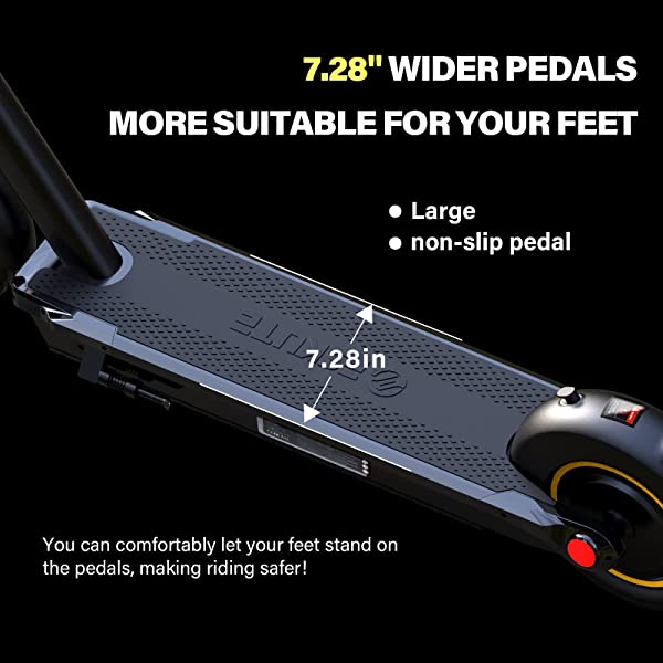 ESKUTE Electric Kick Scooter Commuting Electric Scooter Longe Range, Upgraded Motor Power, Foldable Commuter for Adults All-season, commuting, long range
