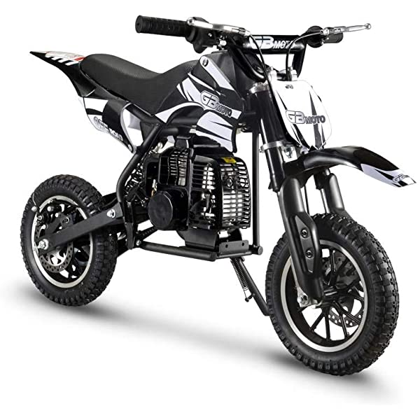 XtremepowerUS 49CC 2-Stroke Gas Power Mini Pocket Dirt Bike Dirt Off Road Motorcycle Ride-on (Blue)