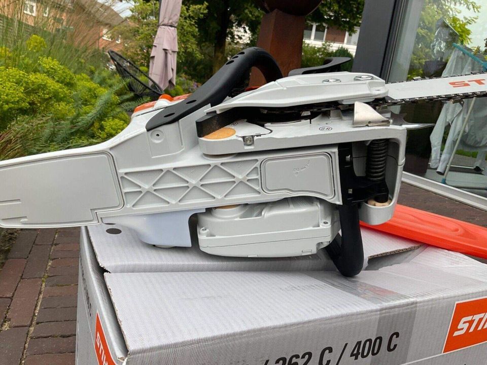 Stihl MS 362 C M-Tronic getuned mit Egan Straight Shot Performance Muffler!